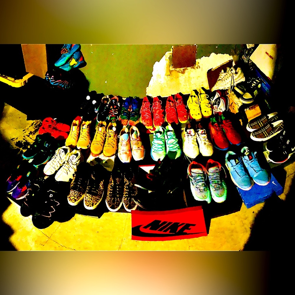 Size 10.5 - 12 Men’s shoe collection + SpongeBob SquarePants x Kyrie Collection